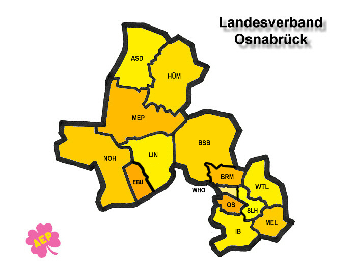 Karte AEP Bundesland Osnabrück